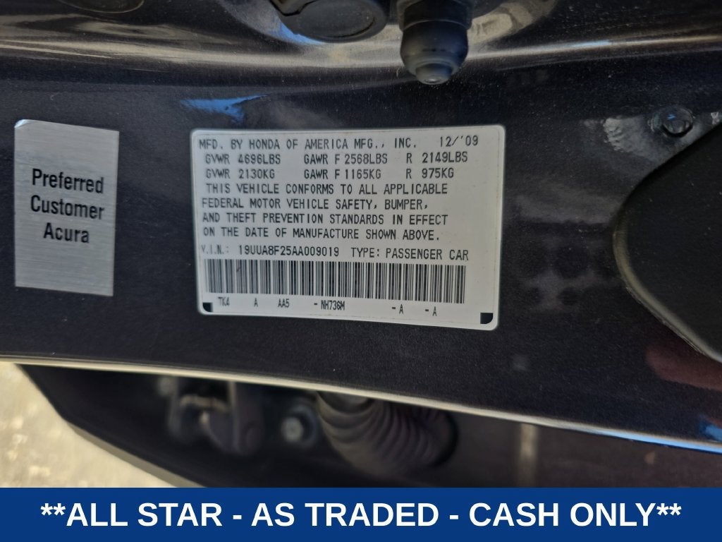 2010 Acura TL BASE
