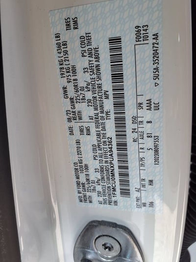 2023 Ford Escape ST-Line