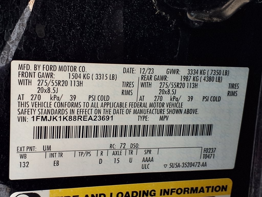 2024 Ford Expedition Max Limited