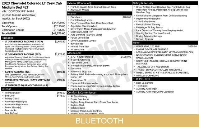 2023 Chevrolet Colorado LT