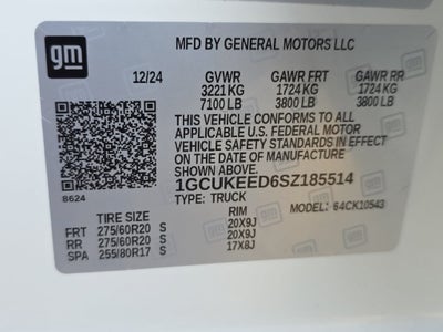 2025 Chevrolet Silverado 1500 RST
