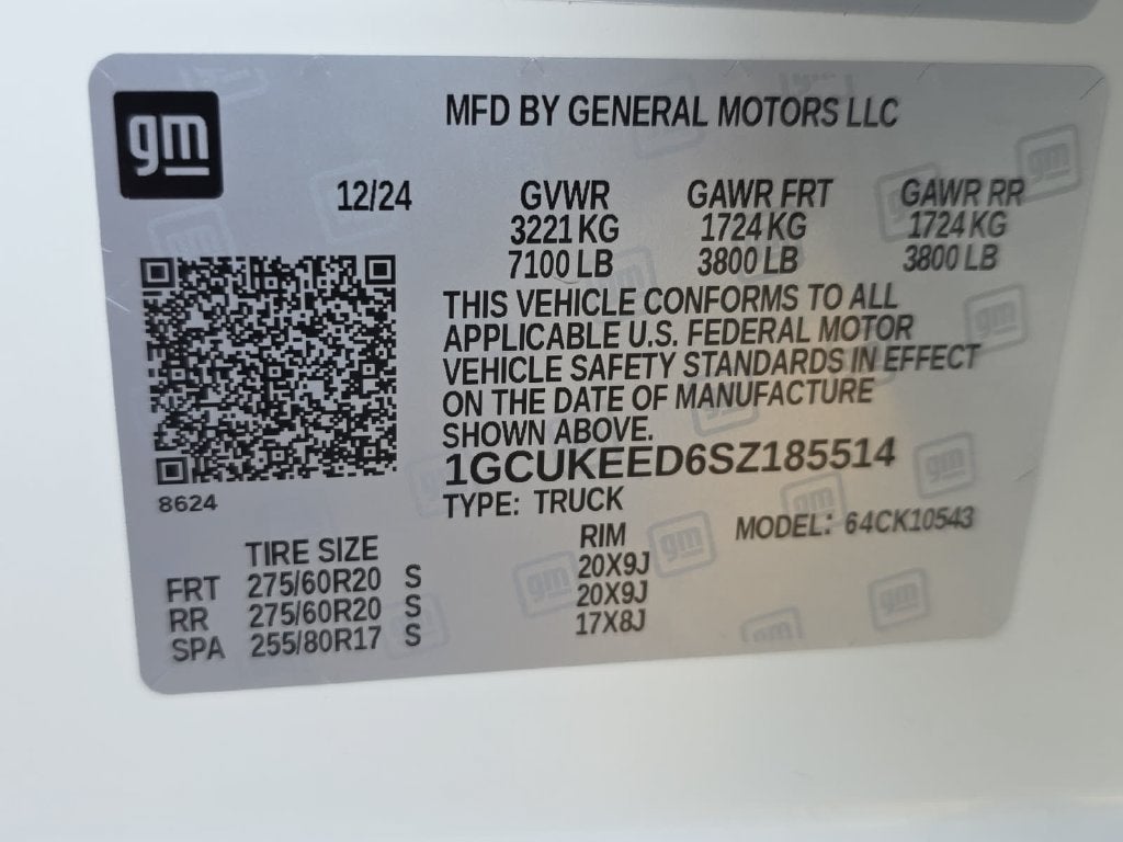 2025 Chevrolet Silverado 1500 RST