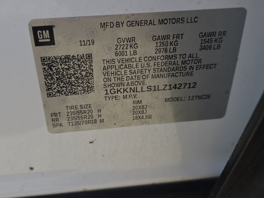 2020 GMC Acadia AT4