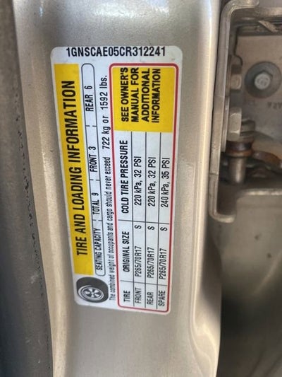 2012 Chevrolet Tahoe LS