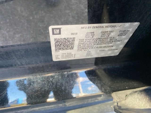 2018 Chevrolet Tahoe Premier