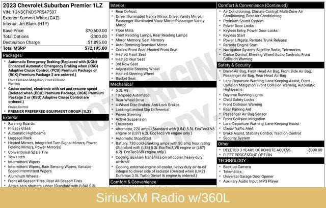 2023 Chevrolet Suburban Premier