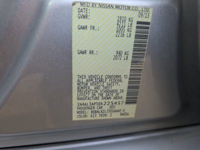 2014 Nissan Altima 2.5 SL