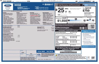 2019 Ford Edge Titanium