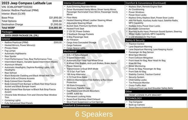 2023 Jeep Compass Latitude Lux