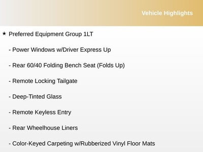 2017 Chevrolet Silverado 1500 LT