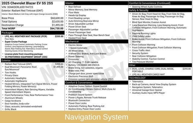 2025 Chevrolet Blazer EV SS