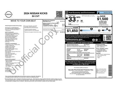 2024 Nissan Kicks SV