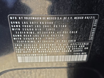 2021 Volkswagen Tiguan SE