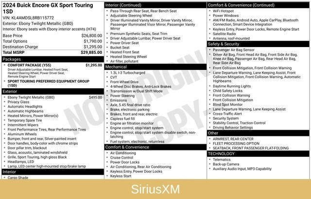 2024 Buick Encore GX Sport Touring