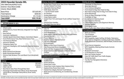 2023 Hyundai Sonata SEL