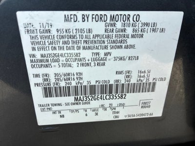 2020 Ford EcoSport SE