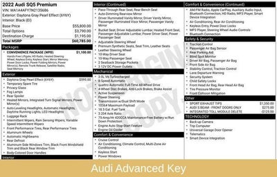 2022 Audi SQ5 Premium