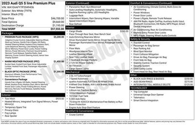 2023 Audi Q5 S line Premium Plus