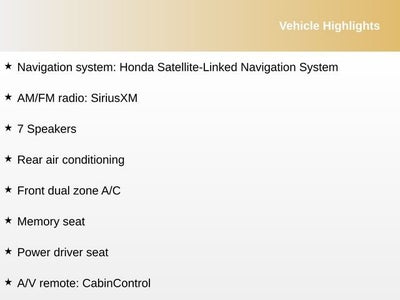 2021 Honda Odyssey Touring