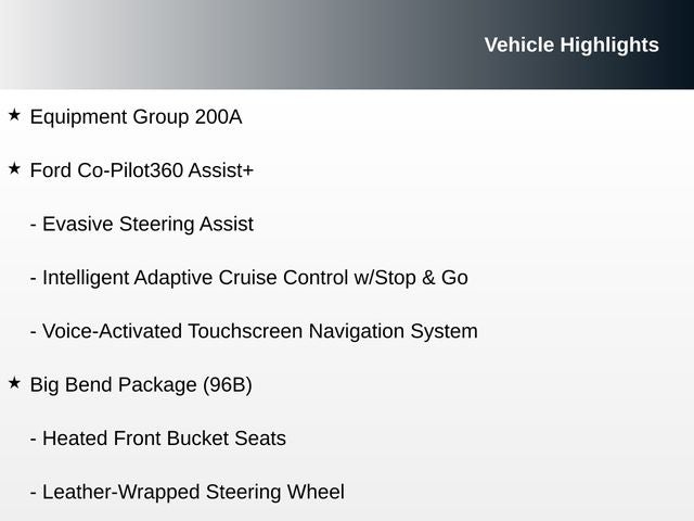 2021 Ford Bronco Sport Big Bend