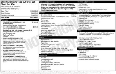 2021 GMC Sierra 1500 SLT