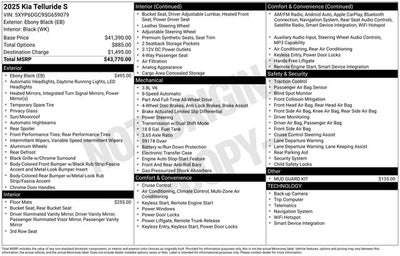 2025 Kia Telluride S