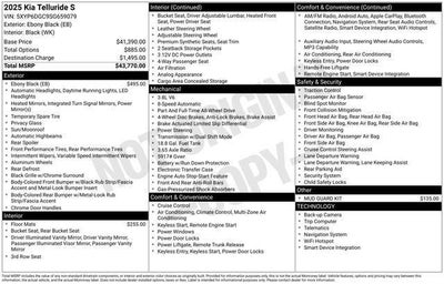 2025 Kia Telluride S