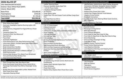 2026 Kia K5 GT