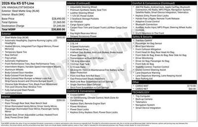 2026 Kia K5 GT-Line