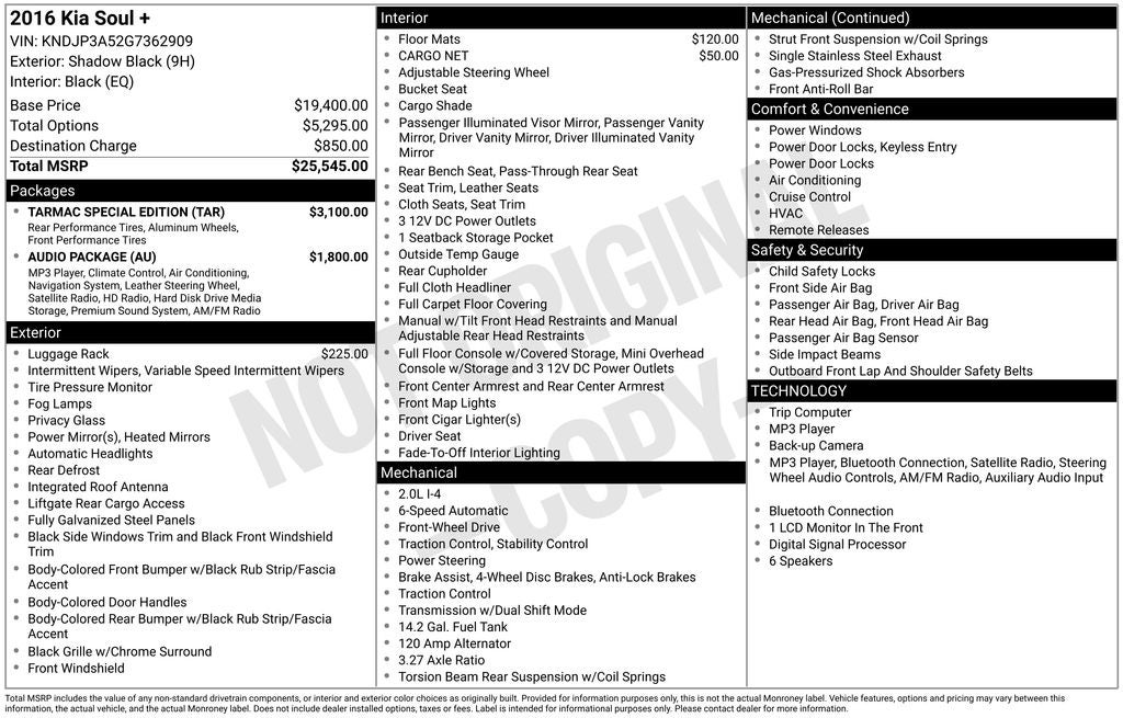 2016 Kia Soul Plus