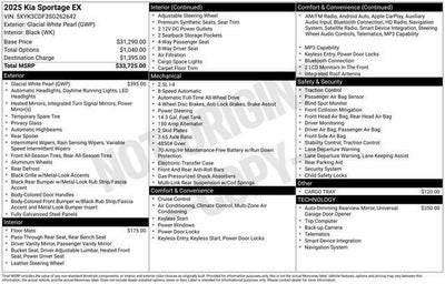 2025 Kia Sportage EX