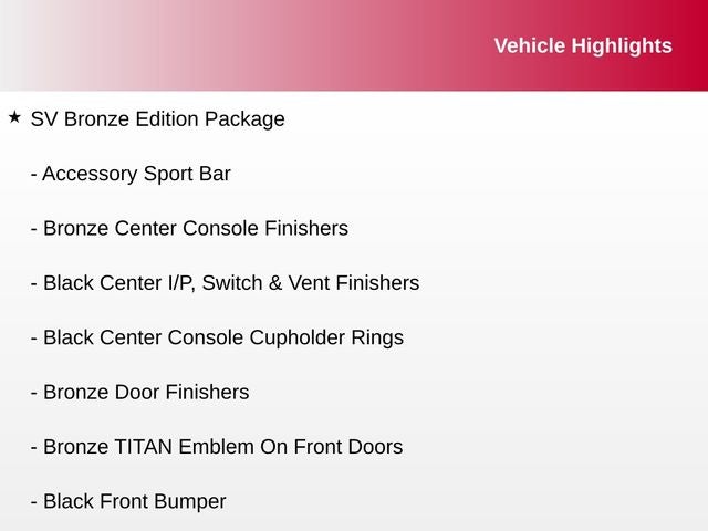 2024 Nissan Titan SV