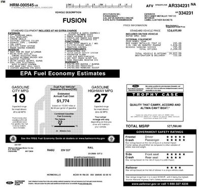 2010 Ford Fusion SEL