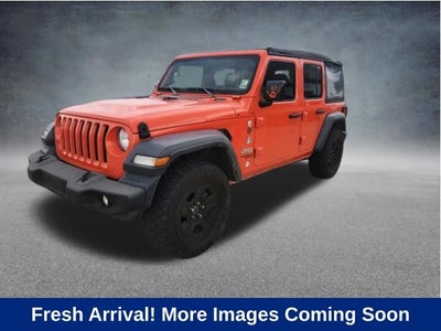 2018 Jeep All-New Wrangler Unlimited Sport