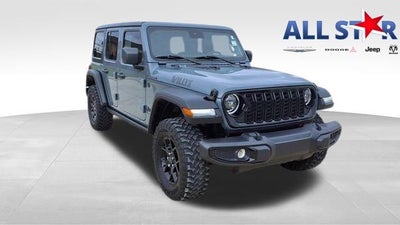 2025 Jeep Wrangler 4-Door Willys 4x4