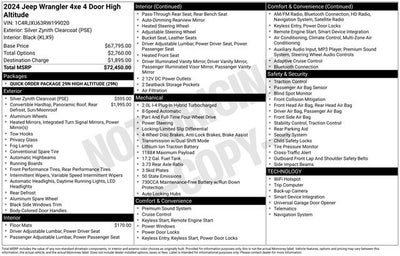 2024 Jeep Wrangler High Altitude 4xe