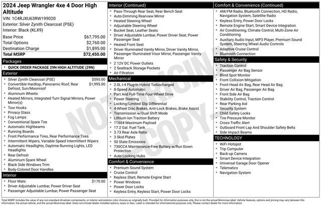 2024 Jeep Wrangler High Altitude 4xe