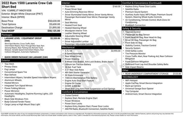 2022 RAM 1500 Laramie