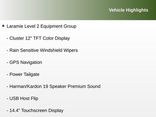 2026 RAM 1500 Laramie Crew Cab 4x4 5'7' Box