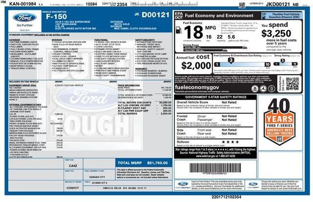 2018 Ford F-150 XLT