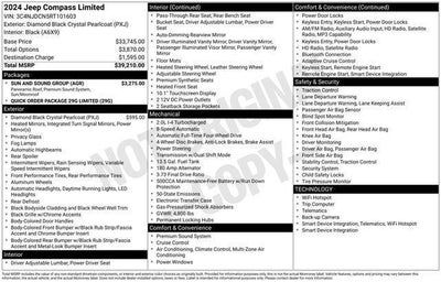 2024 Jeep Compass Limited 4x4