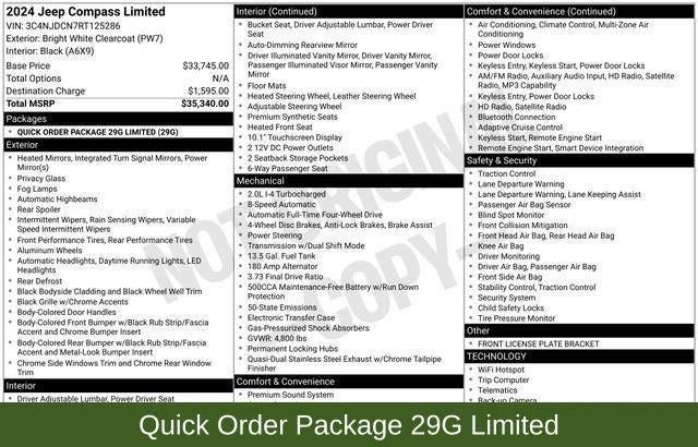 2024 Jeep Compass Limited 4x4