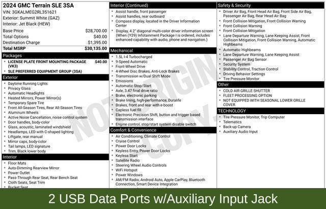 2024 GMC Terrain FWD SLE