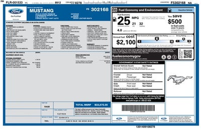 2015 Ford Mustang EcoBoost