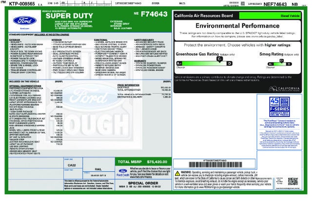 2022 Ford F-350SD Lariat