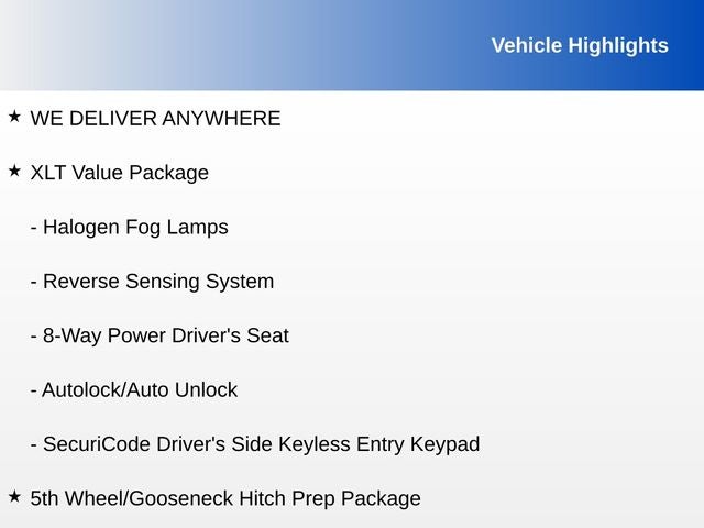 2021 Ford F-350SD XLT DRW