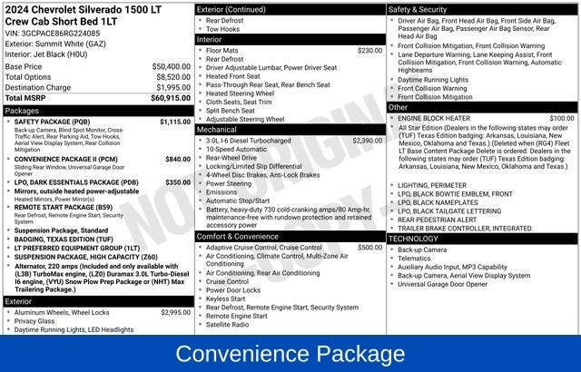 2024 Chevrolet Silverado 1500 LT Texas Edition