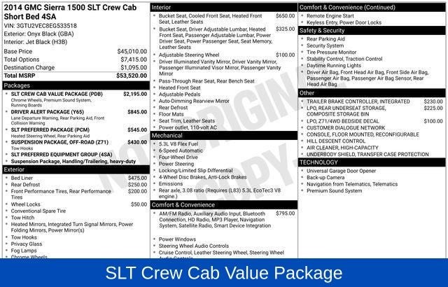 2014 GMC Sierra 1500 SLT