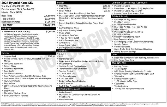 2024 Hyundai Kona SEL