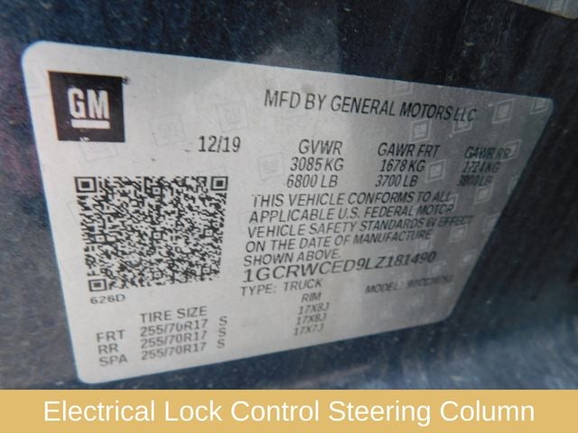 2020 Chevrolet Silverado 1500 LT Texas Edition